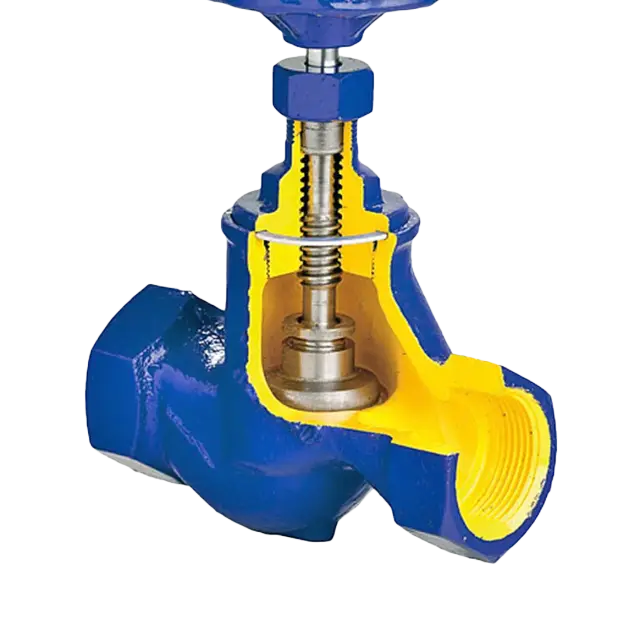 Вентиль запорный стальной Ду15 — каталог металлопроката в Бишкеке